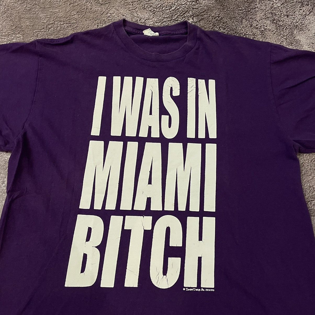 Band Tees VINTAGE 90S HUMOR TEE “ I WAS IN MIAMI BITCH “ BUYMYSTUFF Size US XL / EU 56 / 4 - 5 Thumbnail