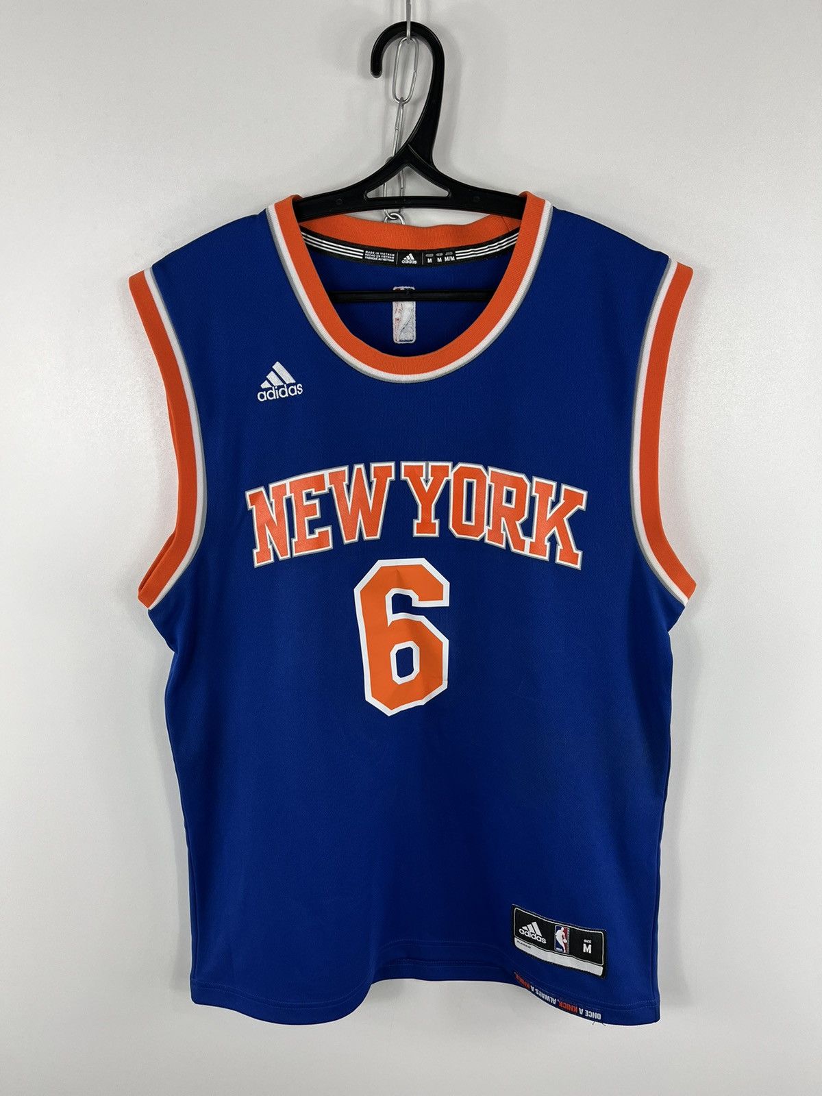 Adidas × NBA Adidas NBA New York Porzingis Jersey Size M Size US M / EU 48-50 / 2 - 1 Thumbnail
