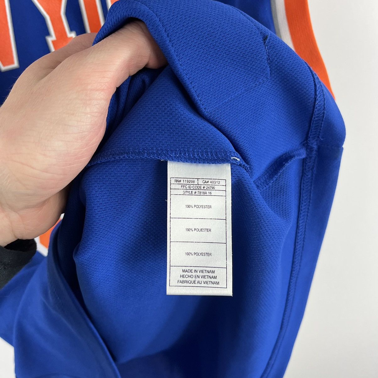 Adidas × NBA Adidas NBA New York Porzingis Jersey Size M Size US M / EU 48-50 / 2 - 8 Thumbnail
