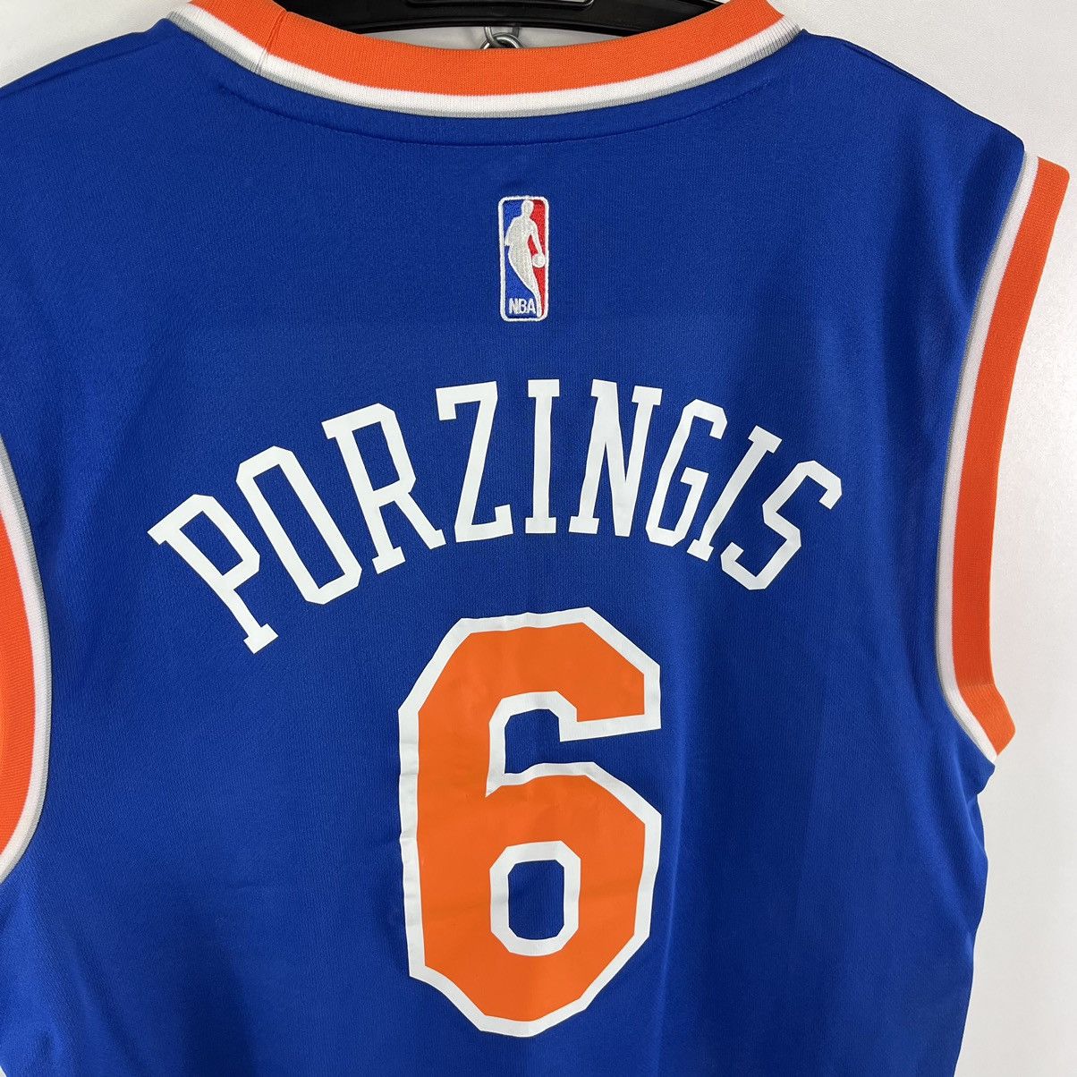 Adidas × NBA Adidas NBA New York Porzingis Jersey Size M Size US M / EU 48-50 / 2 - 6 Thumbnail