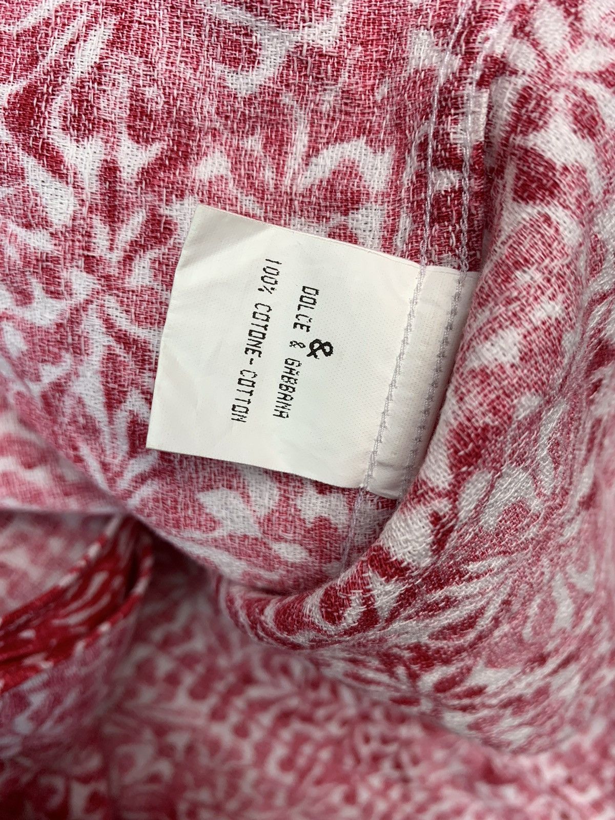 Dolce & Gabbana Vintage Dolce & Gabbana Hawaiian Shirt Size US L / EU 52-54 / 3 - 6 Thumbnail