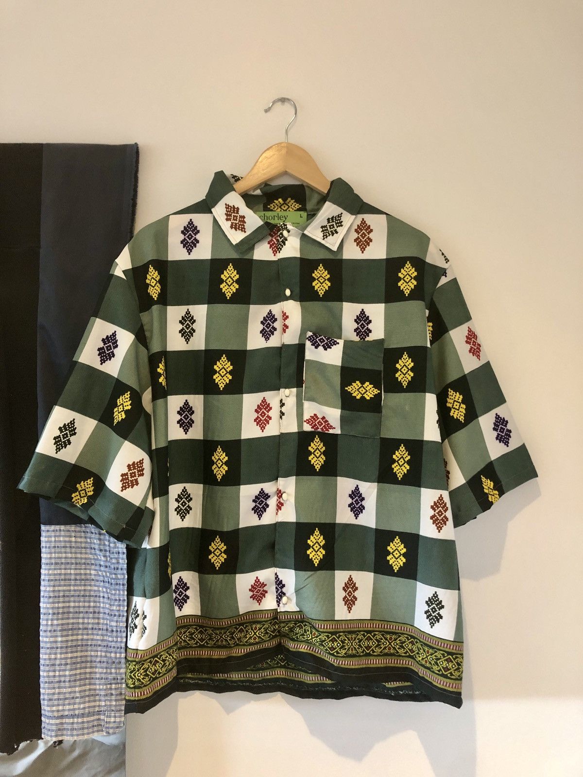 Chorley × Handmade Chorley batik all over print Indonesian bowing shirt Size US L / EU 52-54 / 3 - 1 Thumbnail