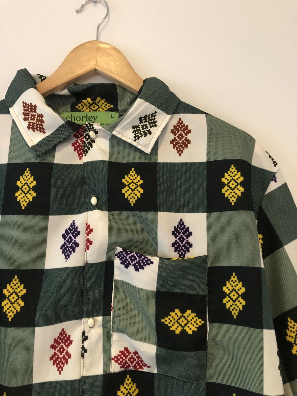 Chorley × Handmade Chorley batik all over print Indonesian bowing shirt Size US L / EU 52-54 / 3 - 2 Thumbnail