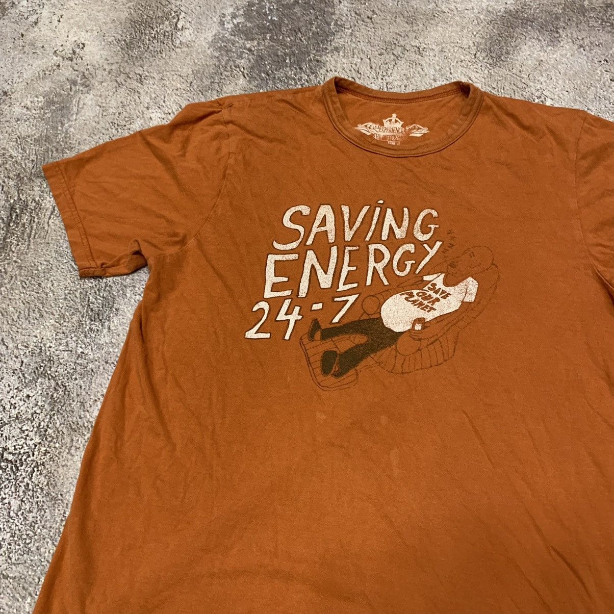 Vintage Vintage 90s Graphic Tee Sun Faded Streetwear Humor Skate L Size US L / EU 52-54 / 3 - 3 Thumbnail