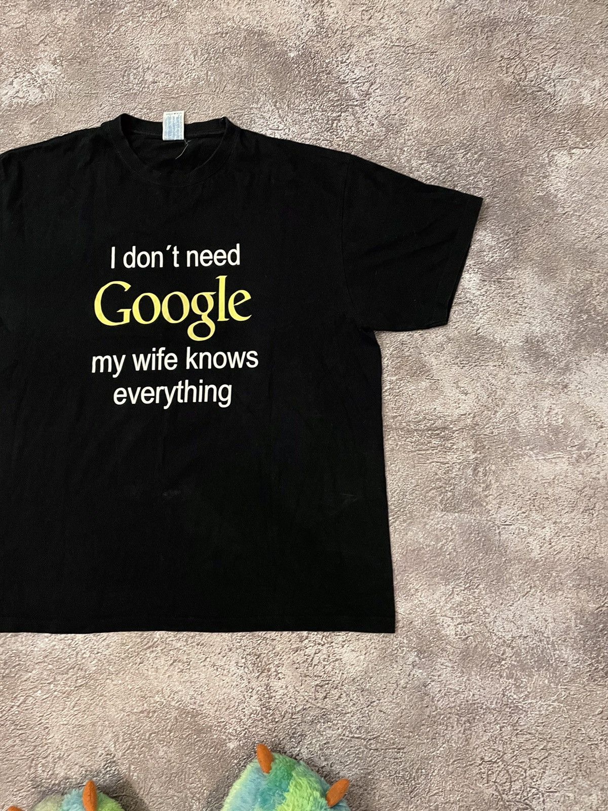 Vintage Vintage 90s Graphic Tee Humor Print Streetwear Skate Boxy XL Size US XL / EU 56 / 4 - 3 Thumbnail