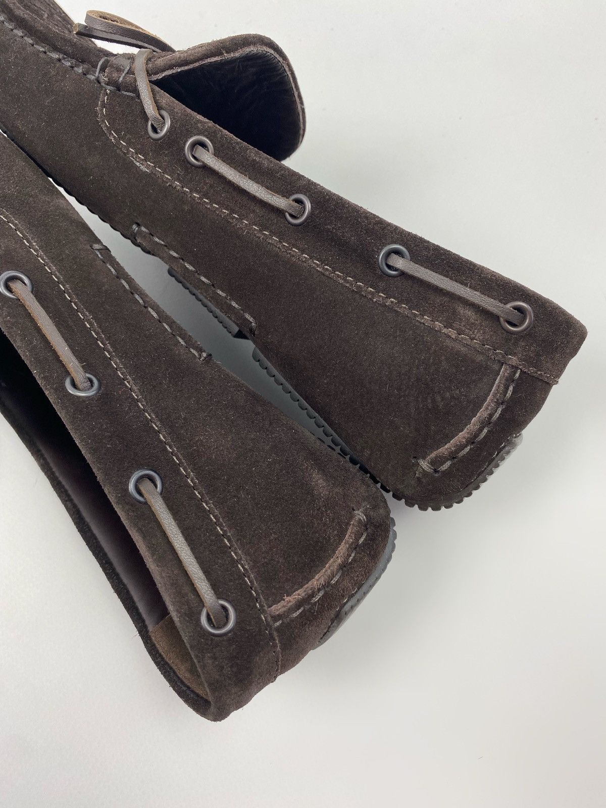 Bottega Veneta Bottega Venetta Intrecciato Suede Driver Mocassin Shoes Size US 7.5 / EU 40-41 - 11 Thumbnail