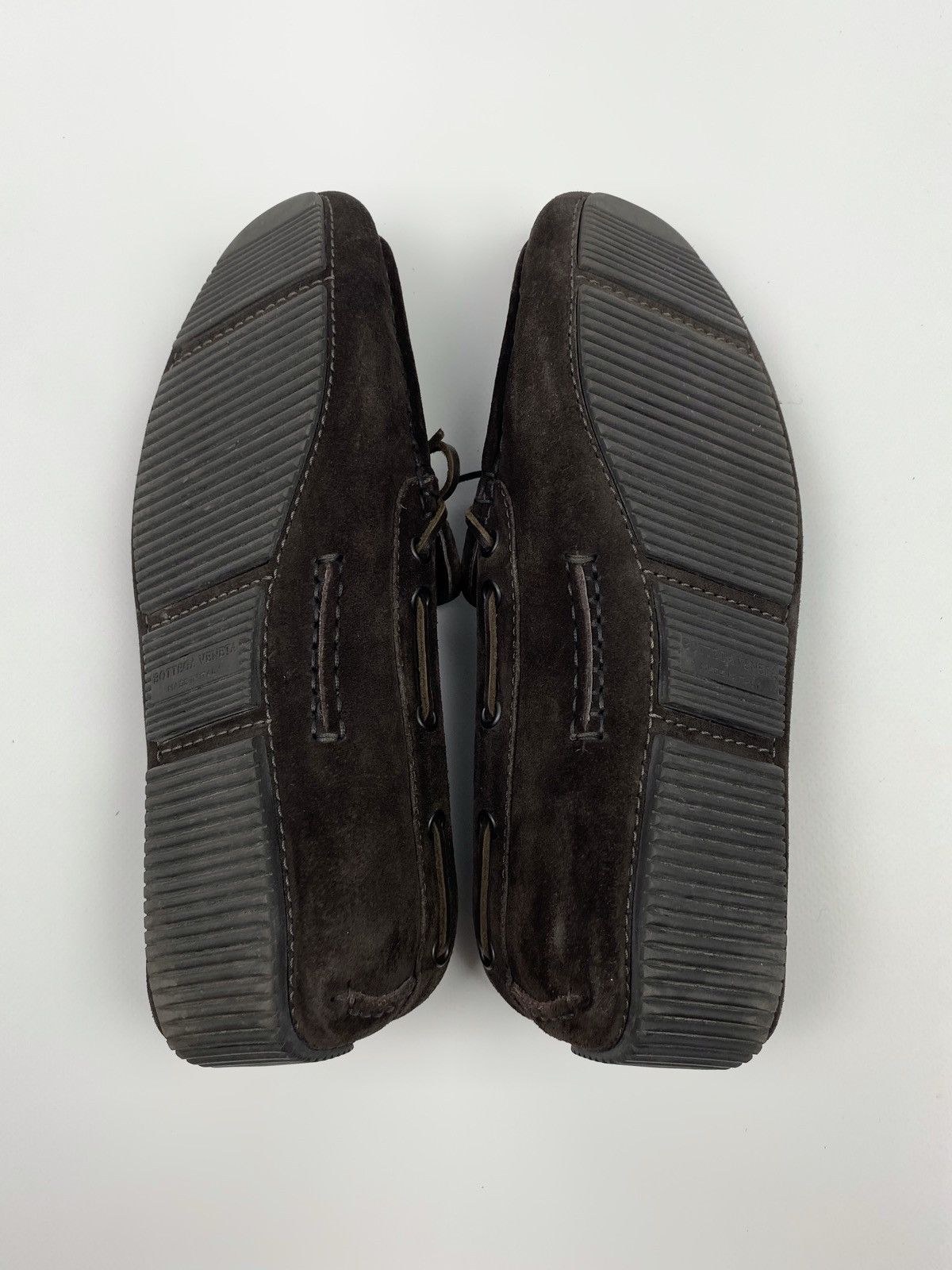 Bottega Veneta Bottega Venetta Intrecciato Suede Driver Mocassin Shoes Size US 7.5 / EU 40-41 - 16 Thumbnail