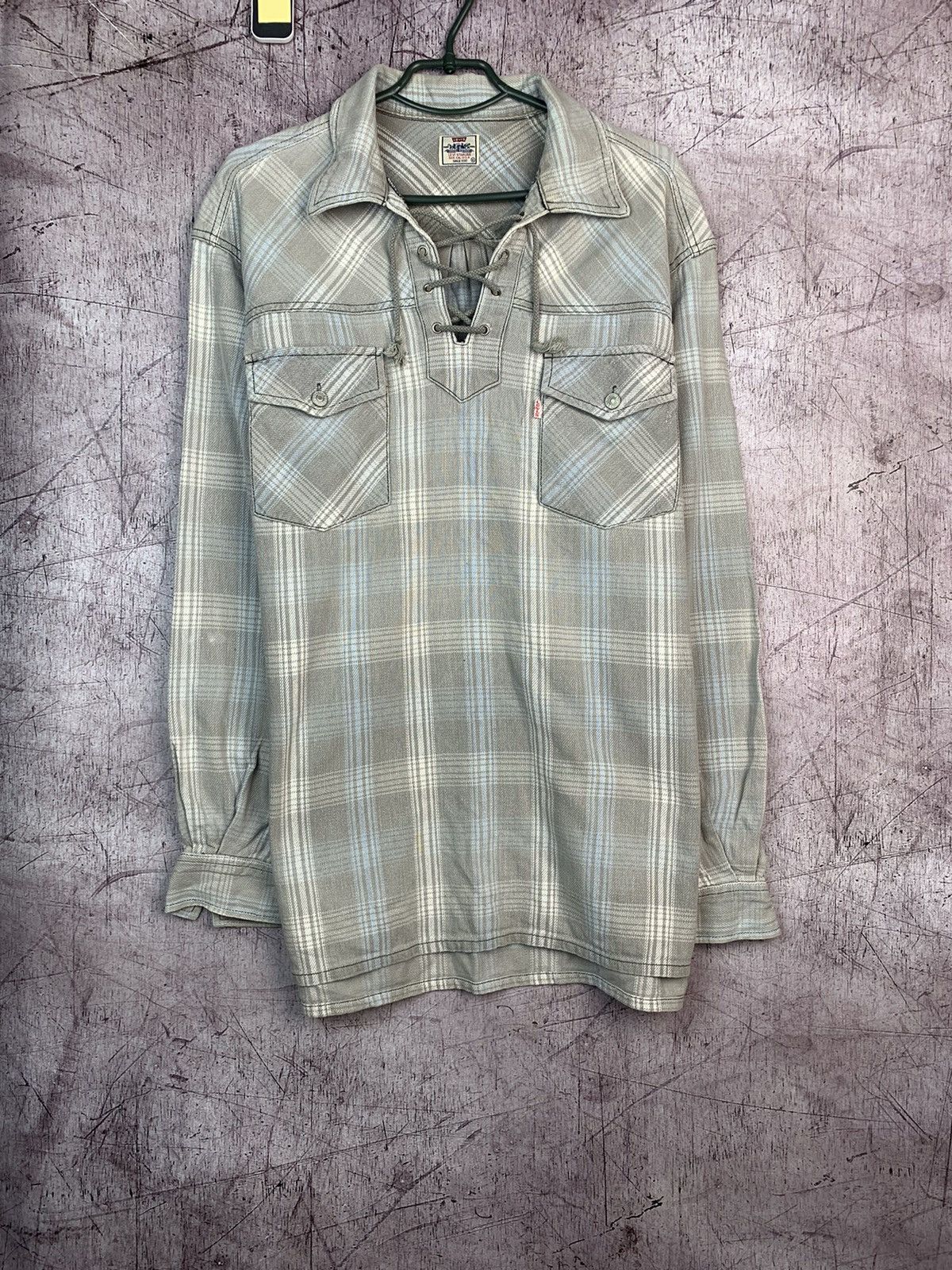 Levi's Vintage Levis Shirt Size US XL / EU 56 / 4 - 1 Thumbnail