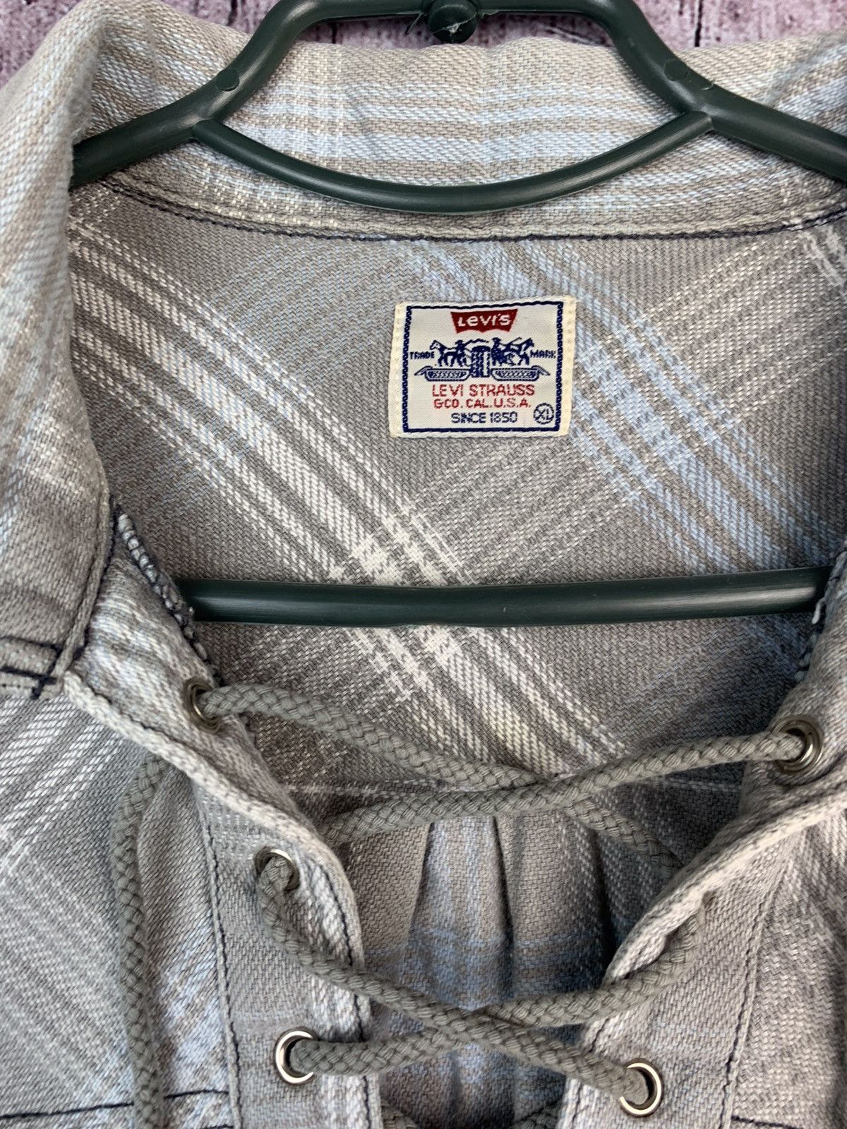 Levi's Vintage Levis Shirt Size US XL / EU 56 / 4 - 5 Thumbnail