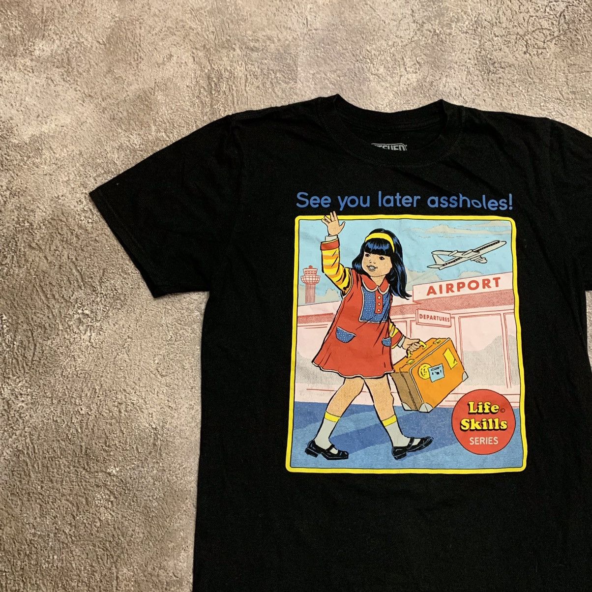 Vintage Vintage Y2K Graphic Tee Humor Print Streetwear Skate Baggy M Size US M / EU 48-50 / 2 - 3 Thumbnail
