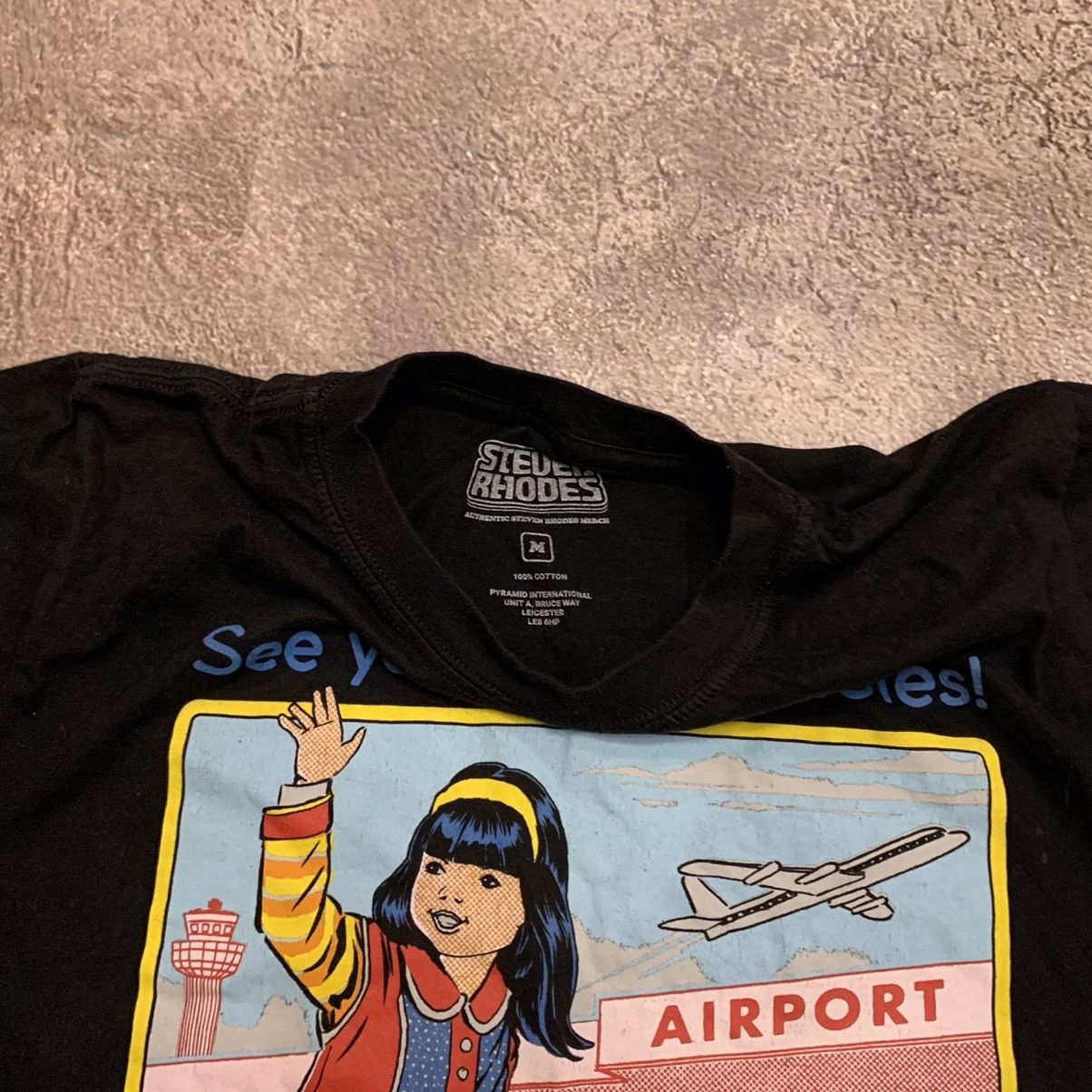 Vintage Vintage Y2K Graphic Tee Humor Print Streetwear Skate Baggy M Size US M / EU 48-50 / 2 - 7 Thumbnail