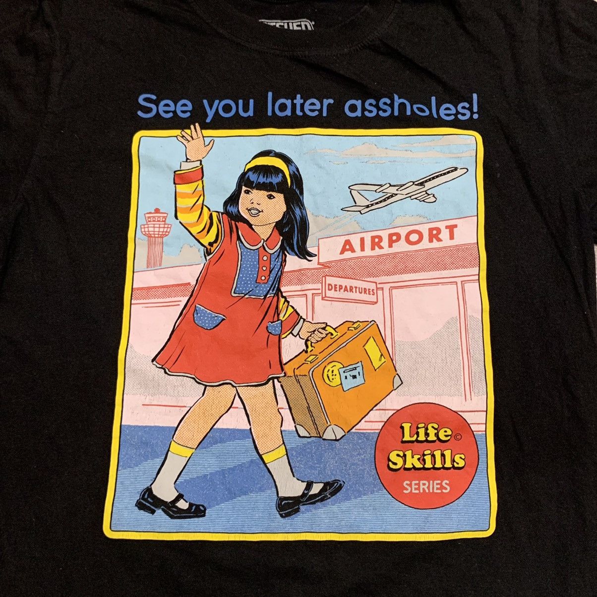 Vintage Vintage Y2K Graphic Tee Humor Print Streetwear Skate Baggy M Size US M / EU 48-50 / 2 - 4 Thumbnail