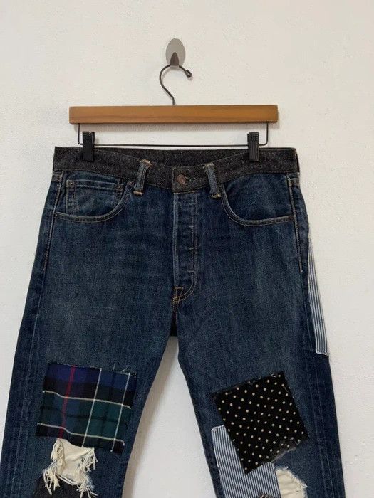 Levi's Made & Crafted Levi’s Patchwork Design Denim Pant Size US 32 / EU 48 - 3 Thumbnail