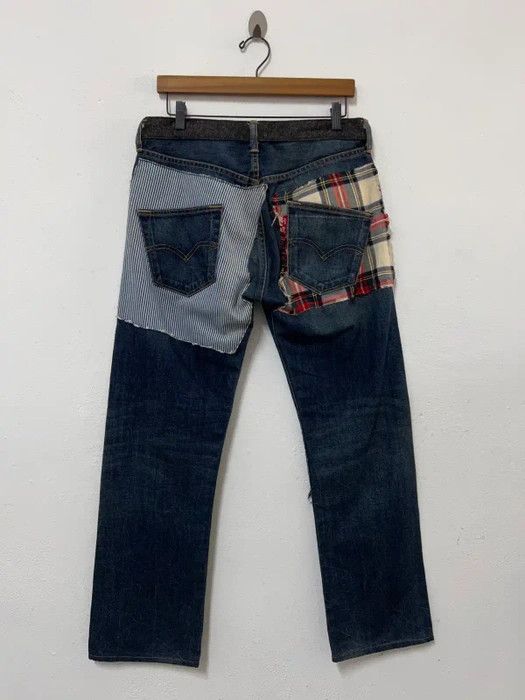 Levi's Made & Crafted Levi’s Patchwork Design Denim Pant Size US 32 / EU 48 - 5 Thumbnail