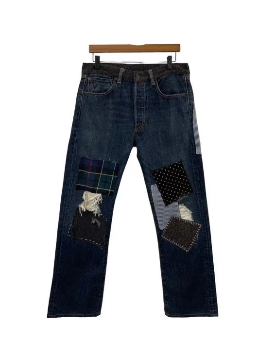 Levi's Made & Crafted Levi’s Patchwork Design Denim Pant Size US 32 / EU 48 - 1 Thumbnail