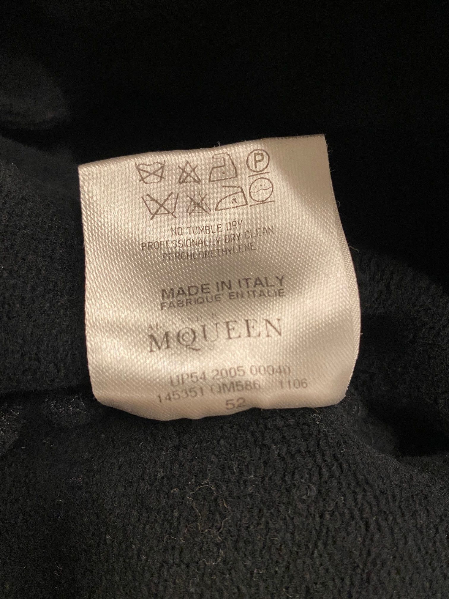 Alexander McQueen Alexander McQueen Hoodie Size US L / EU 52-54 / 3 - 6 Thumbnail