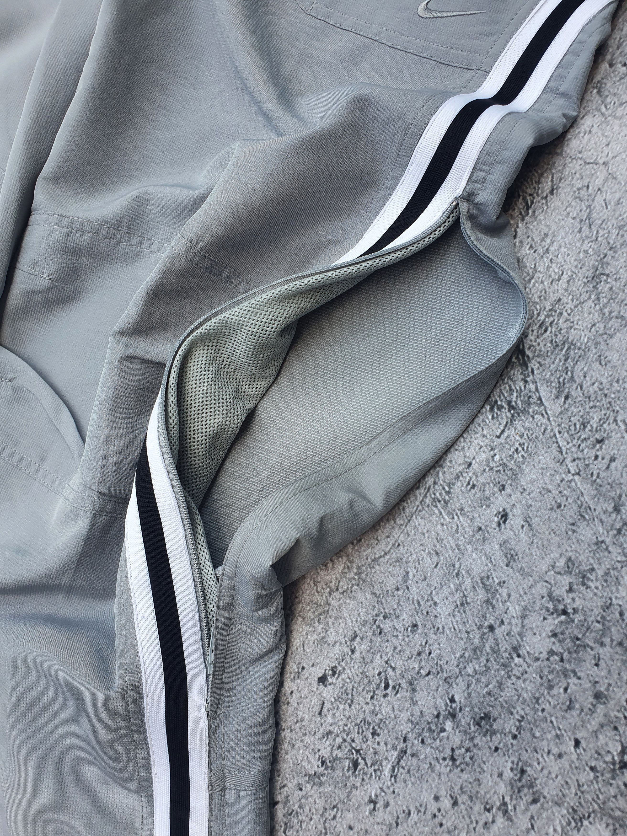 Nike Y2k nike wide leg flared track pants Size 32" / US 10 / IT 46 - 4 Thumbnail