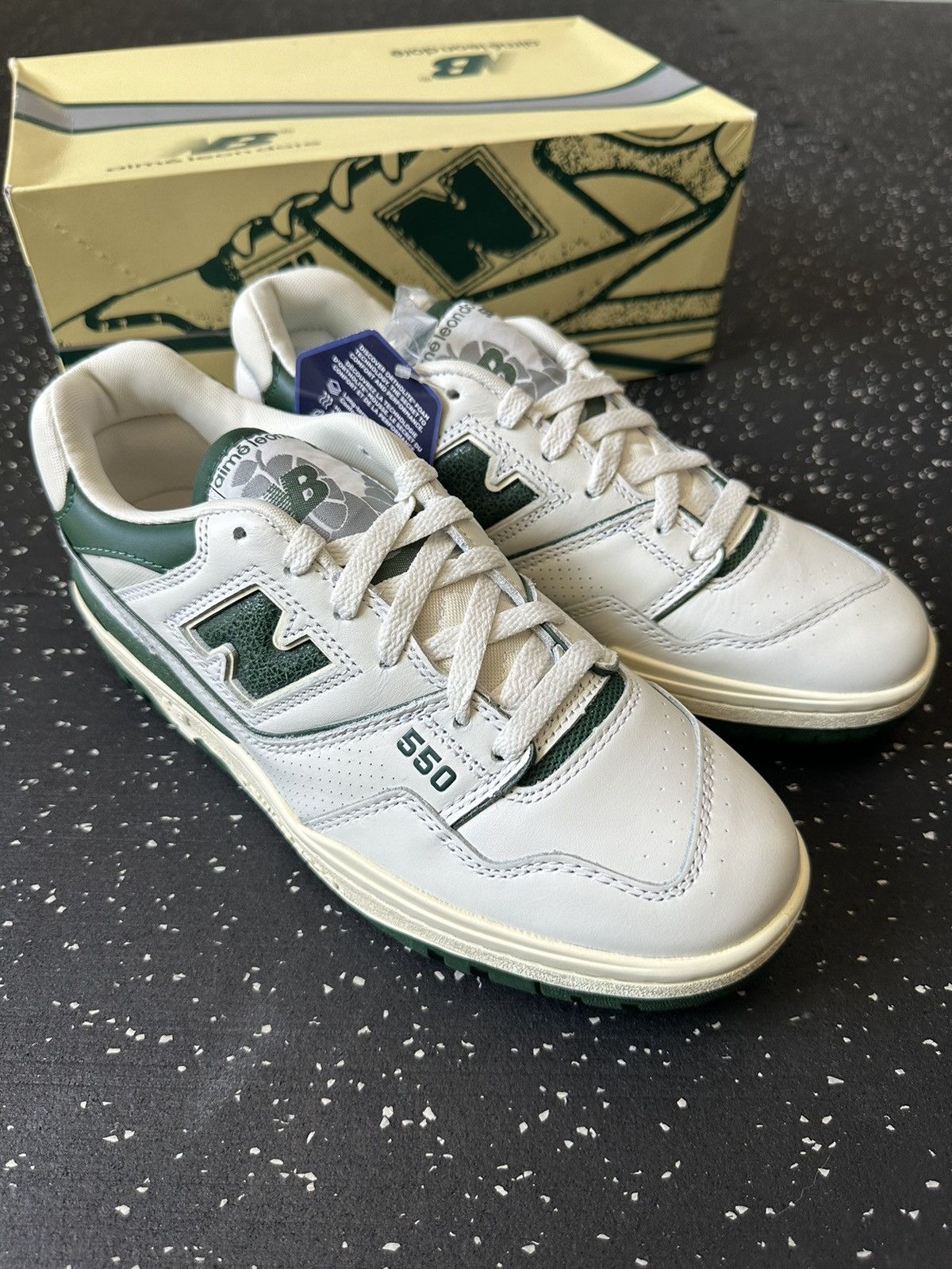 New Balance x Aime Leon Dore 550 White/Green