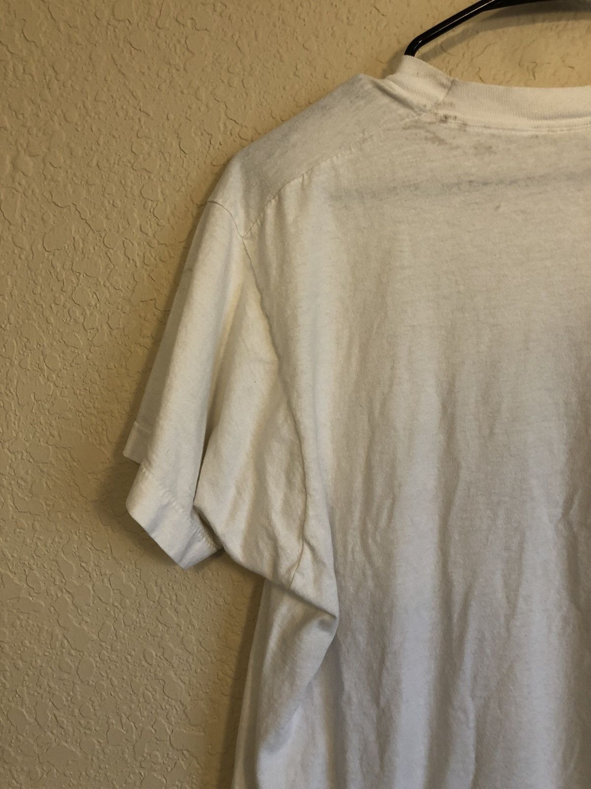 Vintage Distressed Religious Faded Jesus Theme Tee Size US XL / EU 56 / 4 - 13 Thumbnail