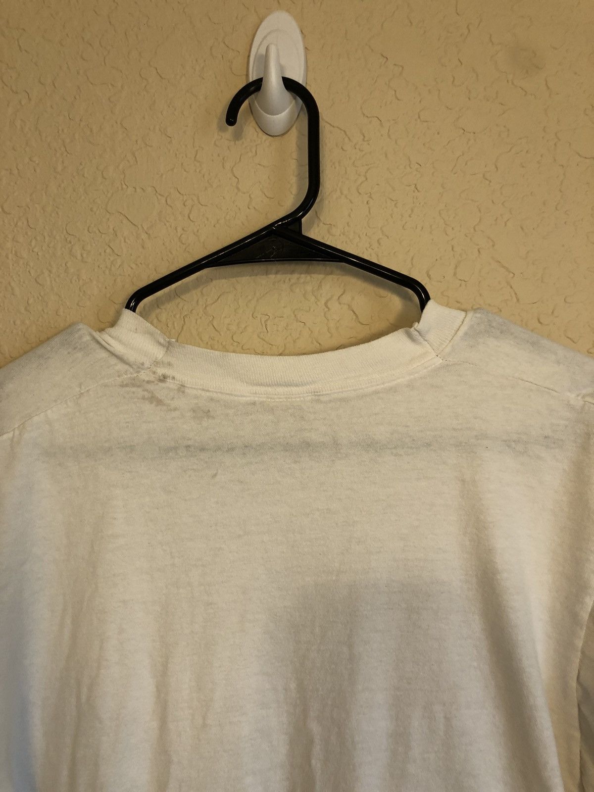 Vintage Distressed Religious Faded Jesus Theme Tee Size US XL / EU 56 / 4 - 11 Thumbnail
