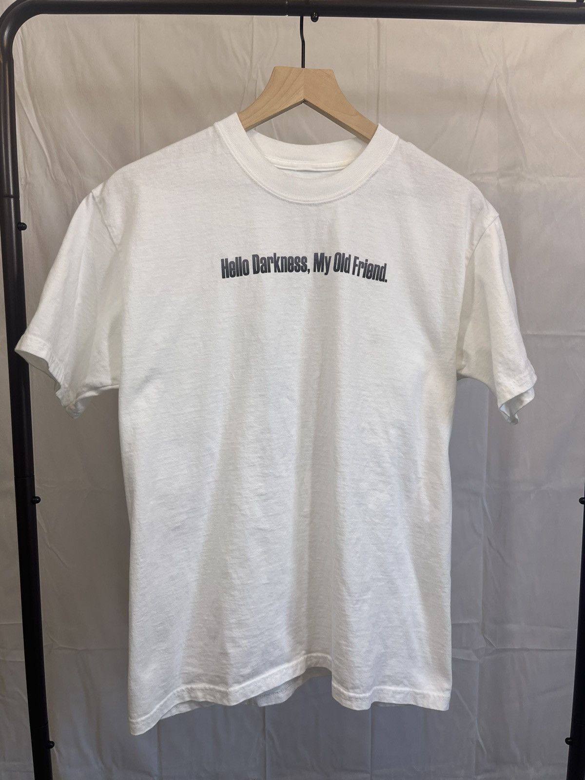 Vintage Hello Darkness Alcohol Tee Size US M / EU 48-50 / 2 - 2 Thumbnail