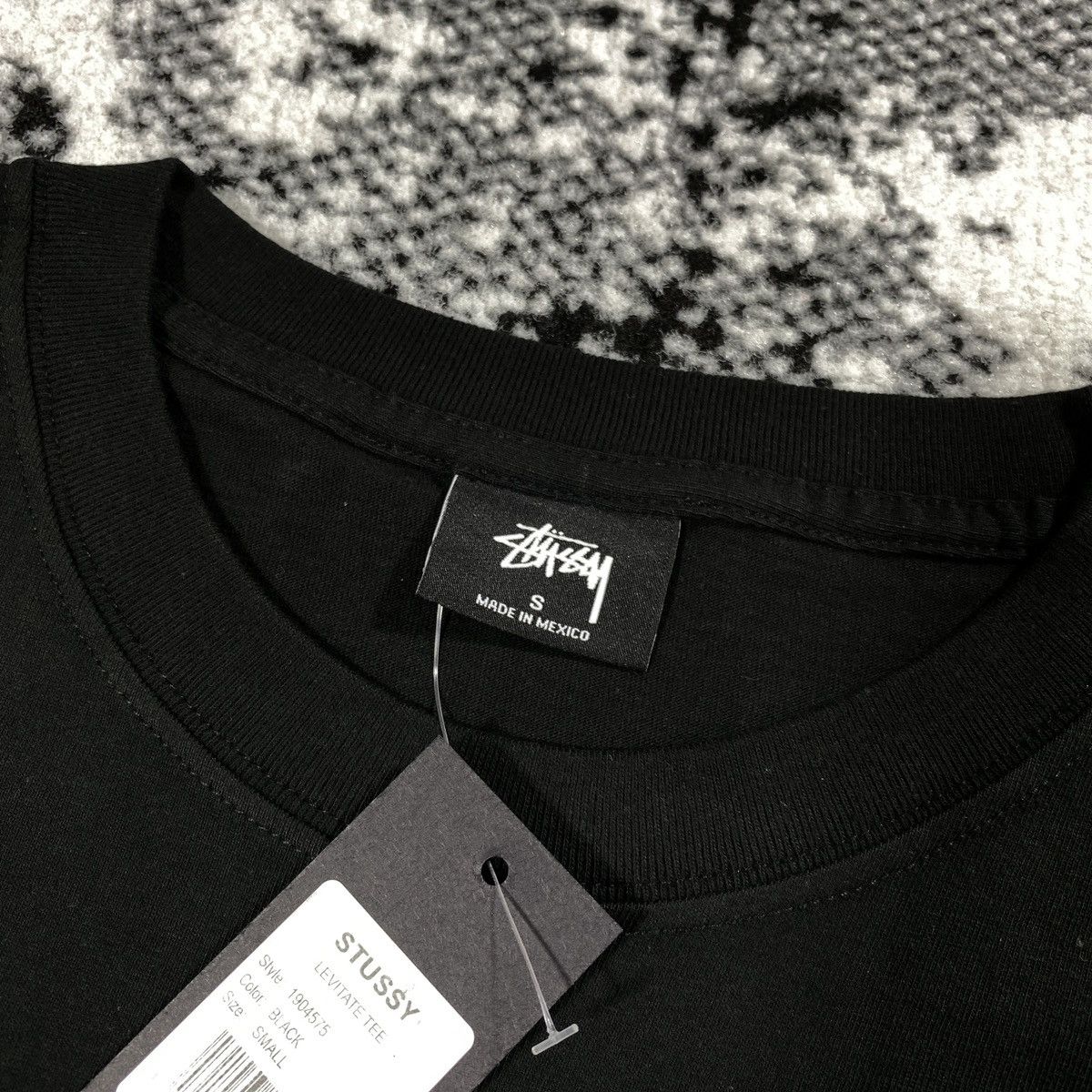 Stussy × Vintage STUSSY LEVITATE POSITIVE VIBRATIONS BLACK - SMALL Size US S / EU 44-46 / 1 - 4 Thumbnail