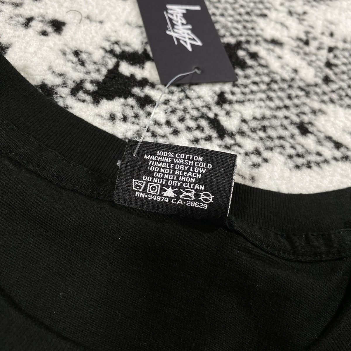 Stussy × Vintage STUSSY LEVITATE POSITIVE VIBRATIONS BLACK - SMALL Size US S / EU 44-46 / 1 - 5 Thumbnail