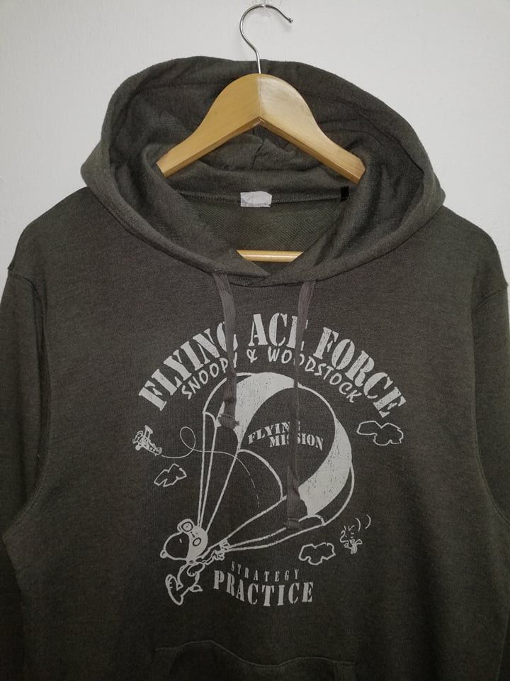 Peanuts Rare Peanuts Snoopy Cartoon Hoodie Sweatshirt (c29) Size US L / EU 52-54 / 3 - 2 Thumbnail