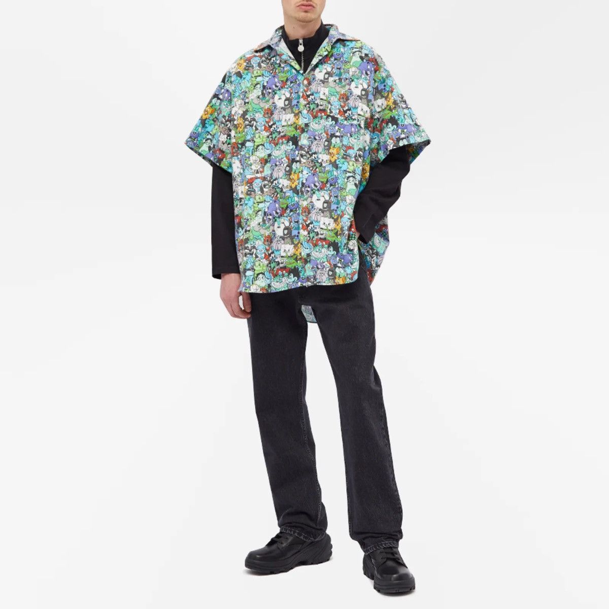 トップス Vetements Cartoon Mania Flannel Shirt Vetements Vetements Cartoon Mania Flannel Shirt | Grailed