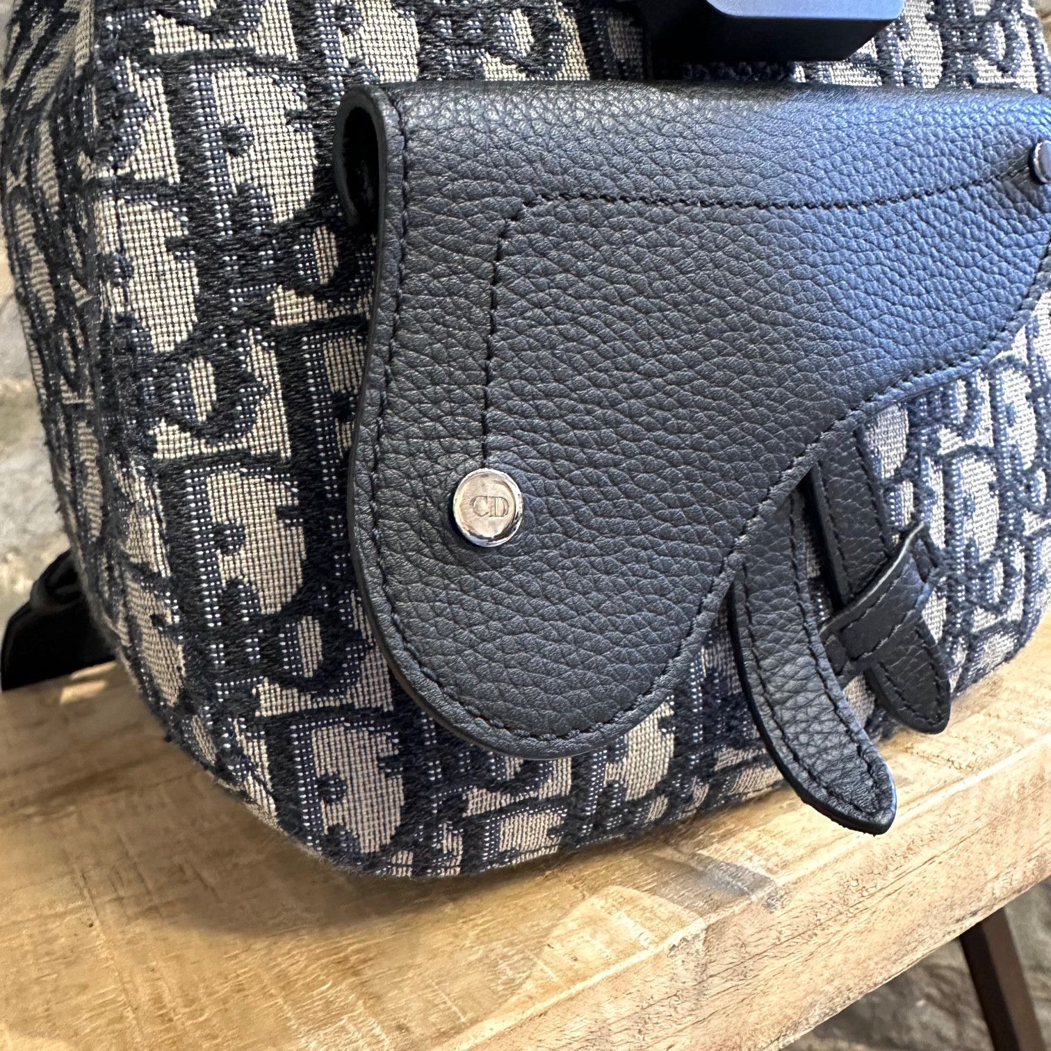 Dior Dior Oblique Grained Calfskin Mini Gallop Backpack Size ONE SIZE - 3 Thumbnail