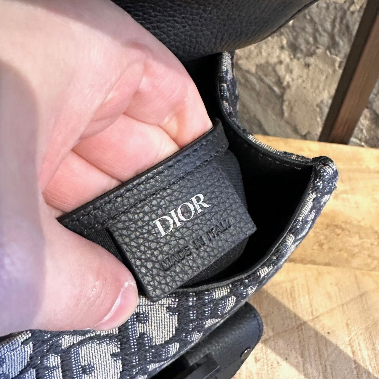 Dior Dior Oblique Grained Calfskin Mini Gallop Backpack Size ONE SIZE - 15 Thumbnail