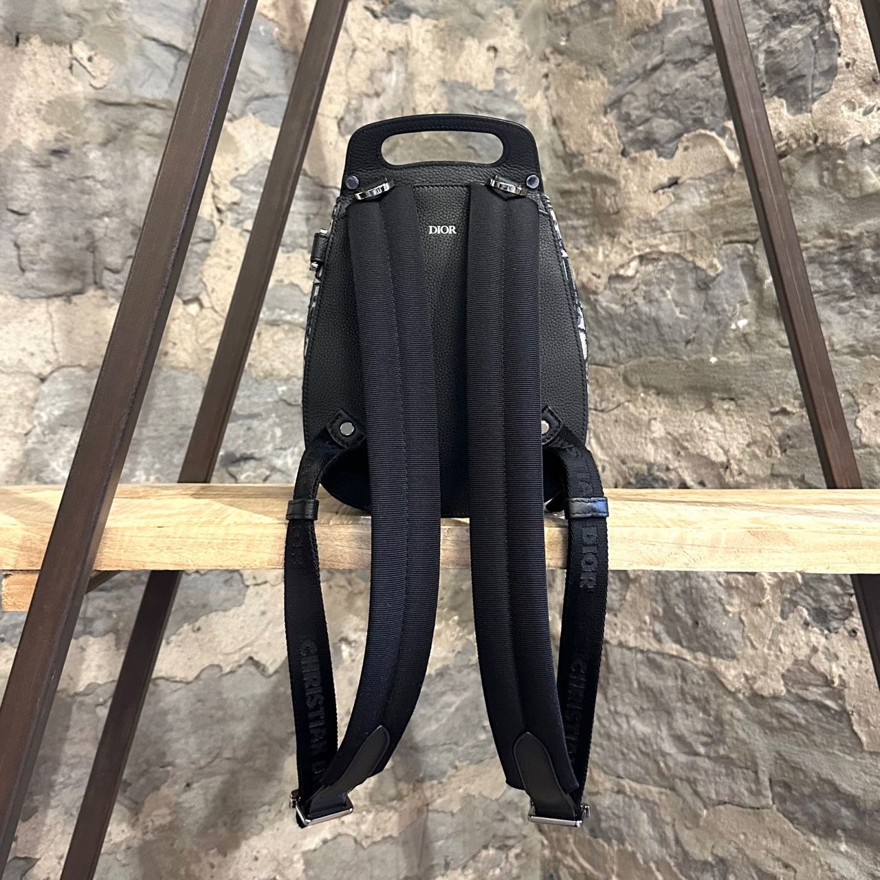 Dior Dior Oblique Grained Calfskin Mini Gallop Backpack Size ONE SIZE - 7 Thumbnail