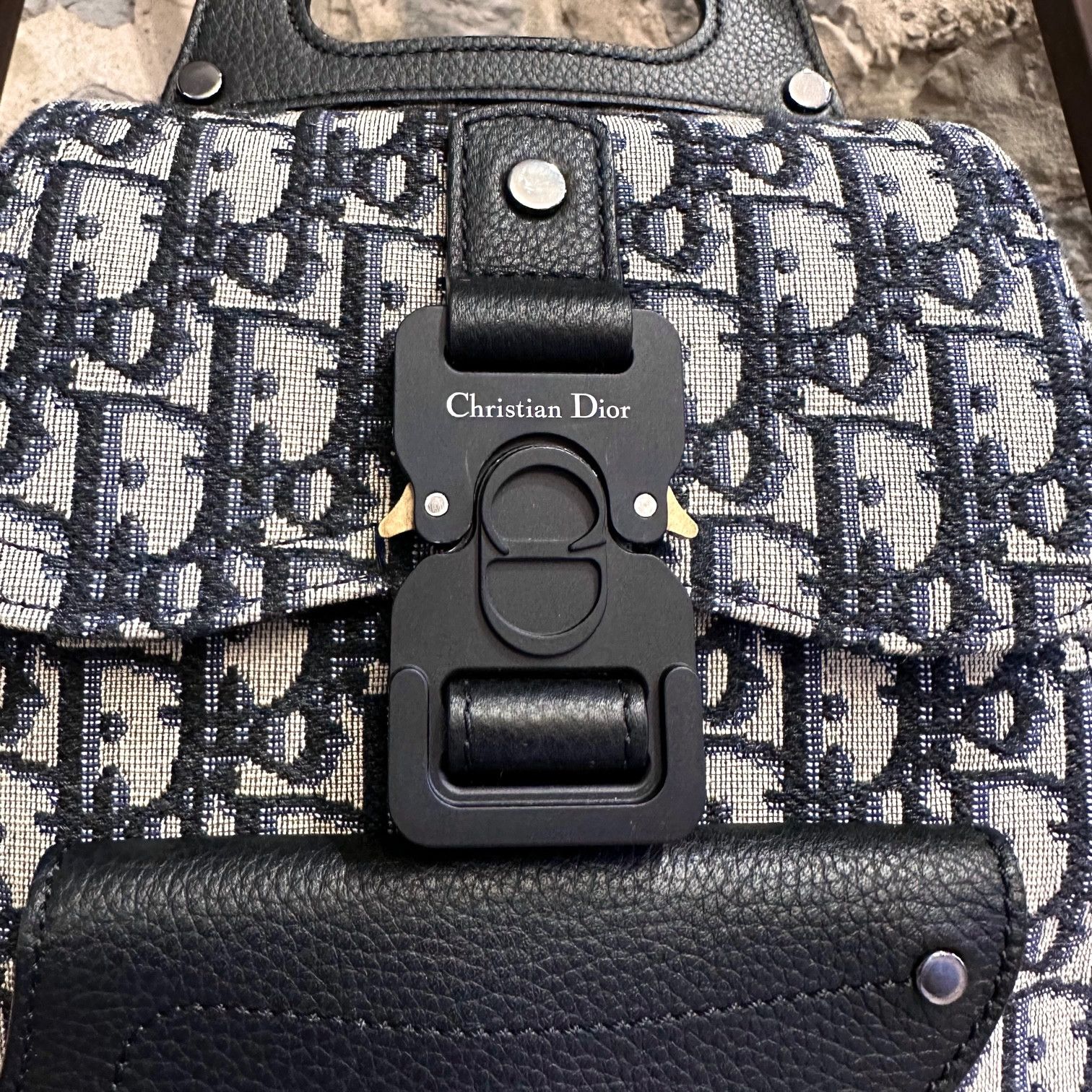 Dior Dior Oblique Grained Calfskin Mini Gallop Backpack Size ONE SIZE - 4 Thumbnail