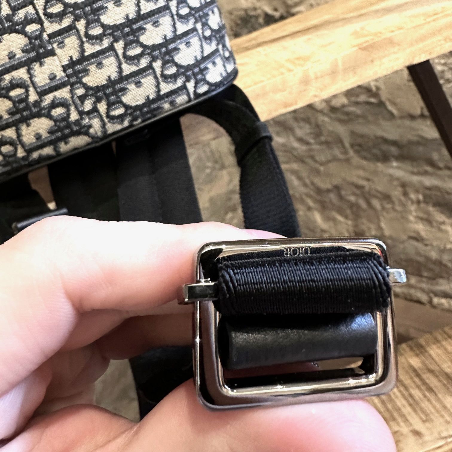 Dior Dior Oblique Grained Calfskin Mini Gallop Backpack Size ONE SIZE - 11 Thumbnail