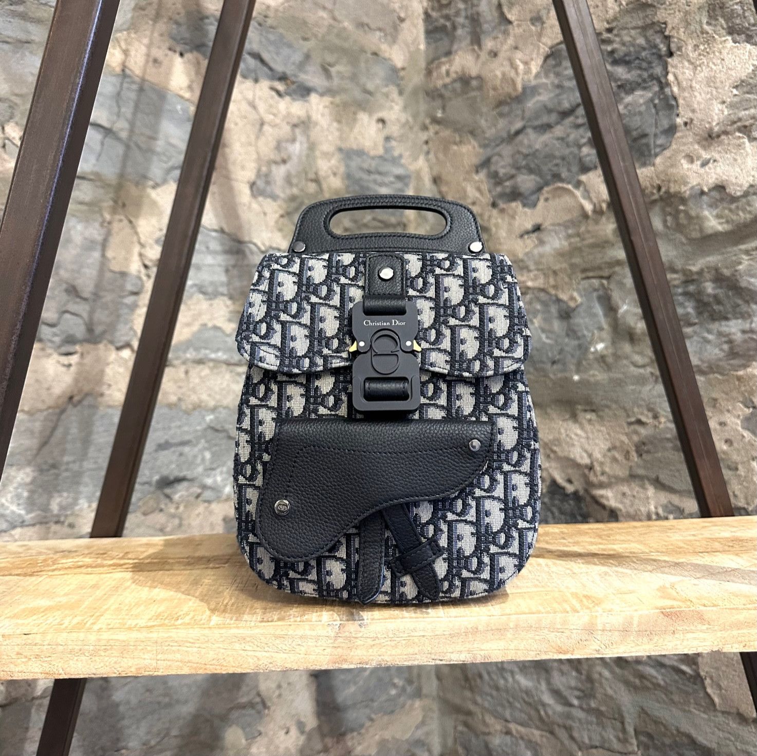 Dior Dior Oblique Grained Calfskin Mini Gallop Backpack Size ONE SIZE - 1 Thumbnail