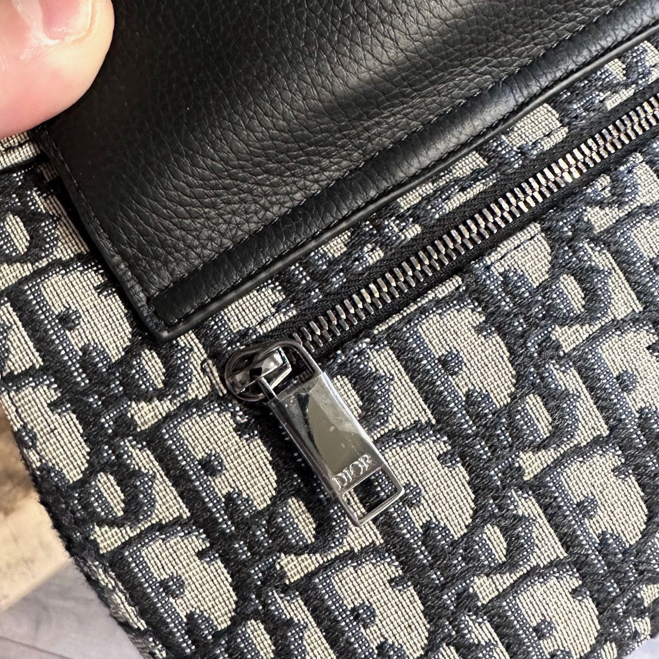 Dior Dior Oblique Grained Calfskin Mini Gallop Backpack Size ONE SIZE - 12 Thumbnail