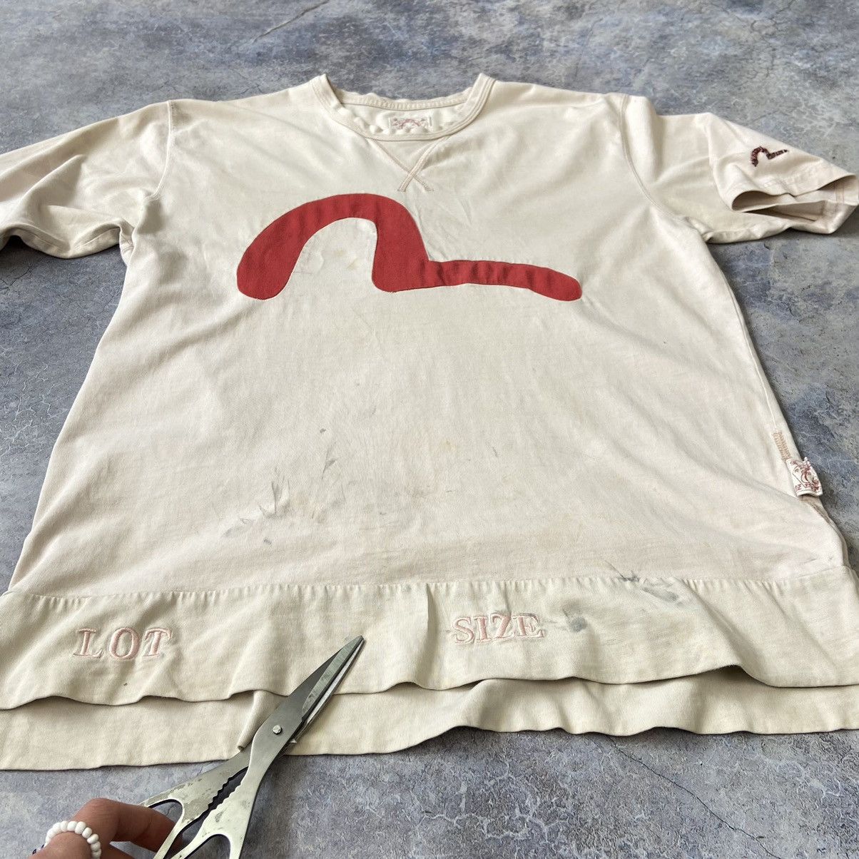 Evisu VINTAGE THRASHED EVISU SEAGULL LOT BIG LOGO T-SHIRT TEE Size US XL / EU 56 / 4 - 6 Thumbnail