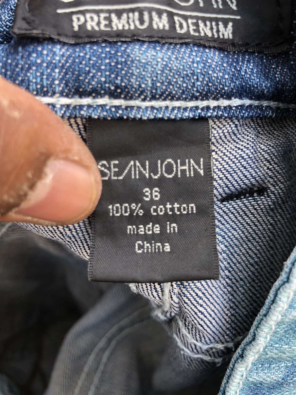 Sean John Sean John Premium patterned denim very nice design Size US 38 / EU 54 - 14 Thumbnail