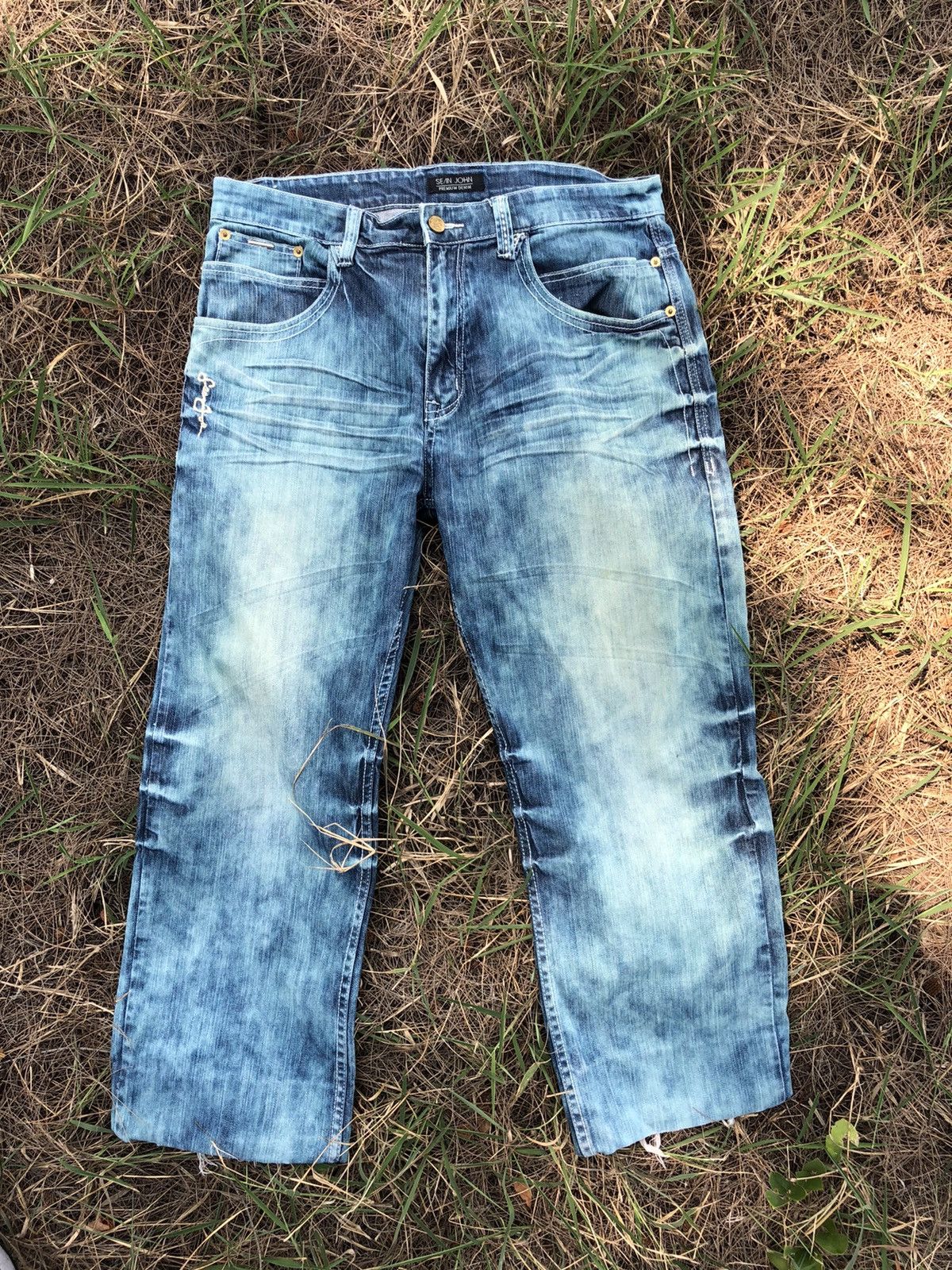 Sean John Premium patterned denim very nice design