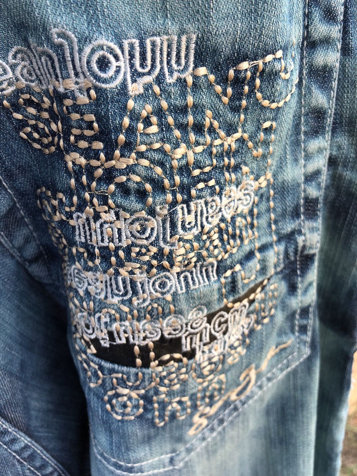 Sean John Sean John Premium patterned denim very nice design Size US 38 / EU 54 - 9 Thumbnail