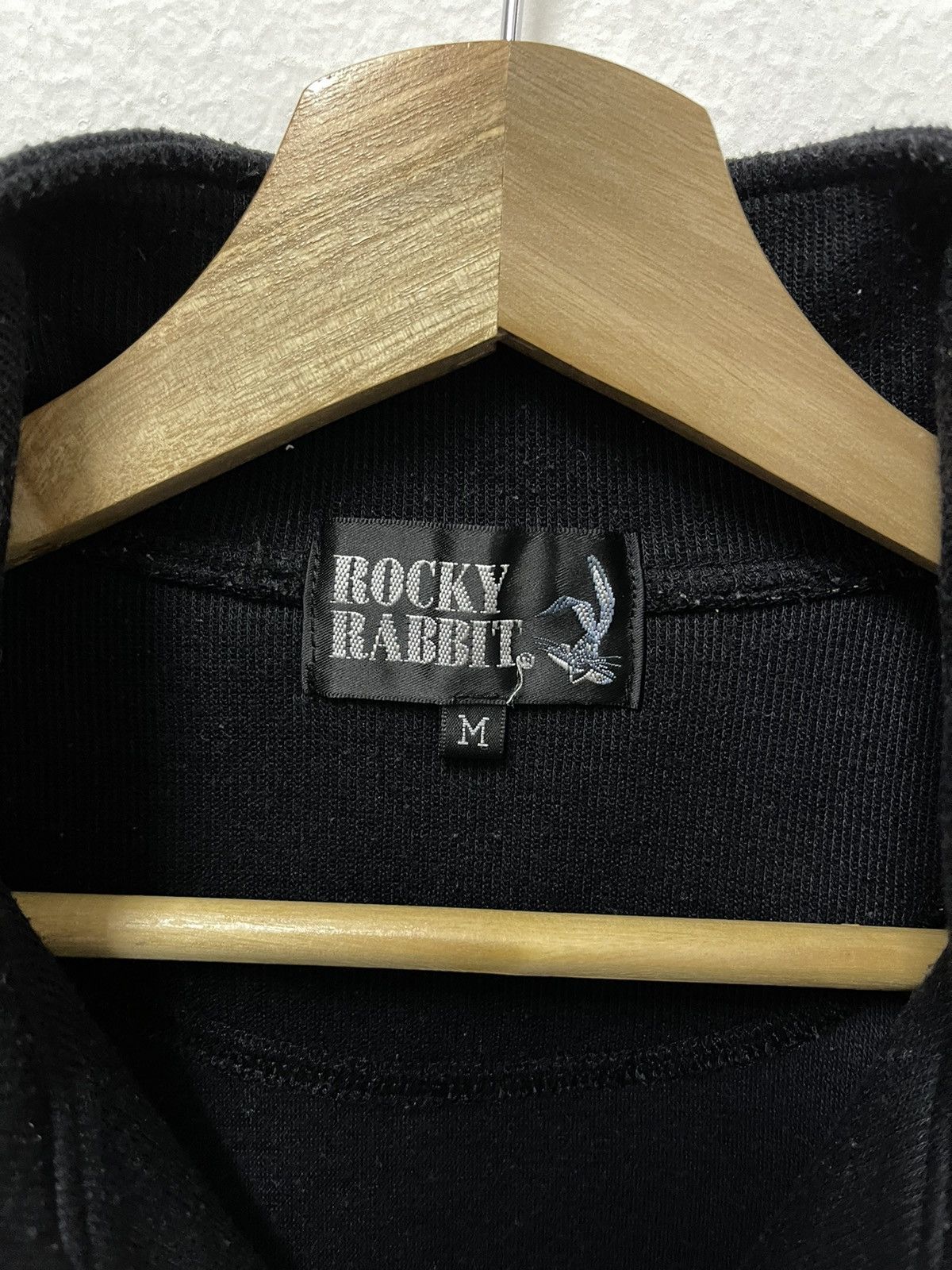 Japanese Brand × Vintage Vintage Rocky Rabbit Big Logo Rainbow Half Zip Sweatshirt Size US M / EU 48-50 / 2 - 6 Thumbnail