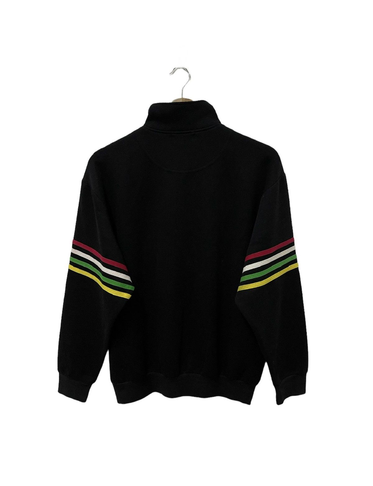 Japanese Brand × Vintage Vintage Rocky Rabbit Big Logo Rainbow Half Zip Sweatshirt Size US M / EU 48-50 / 2 - 5 Thumbnail