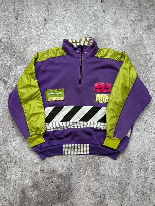 Adidas Vintage ADIDAS 90s Half Zip Sweatshirt Jumper | Grailed