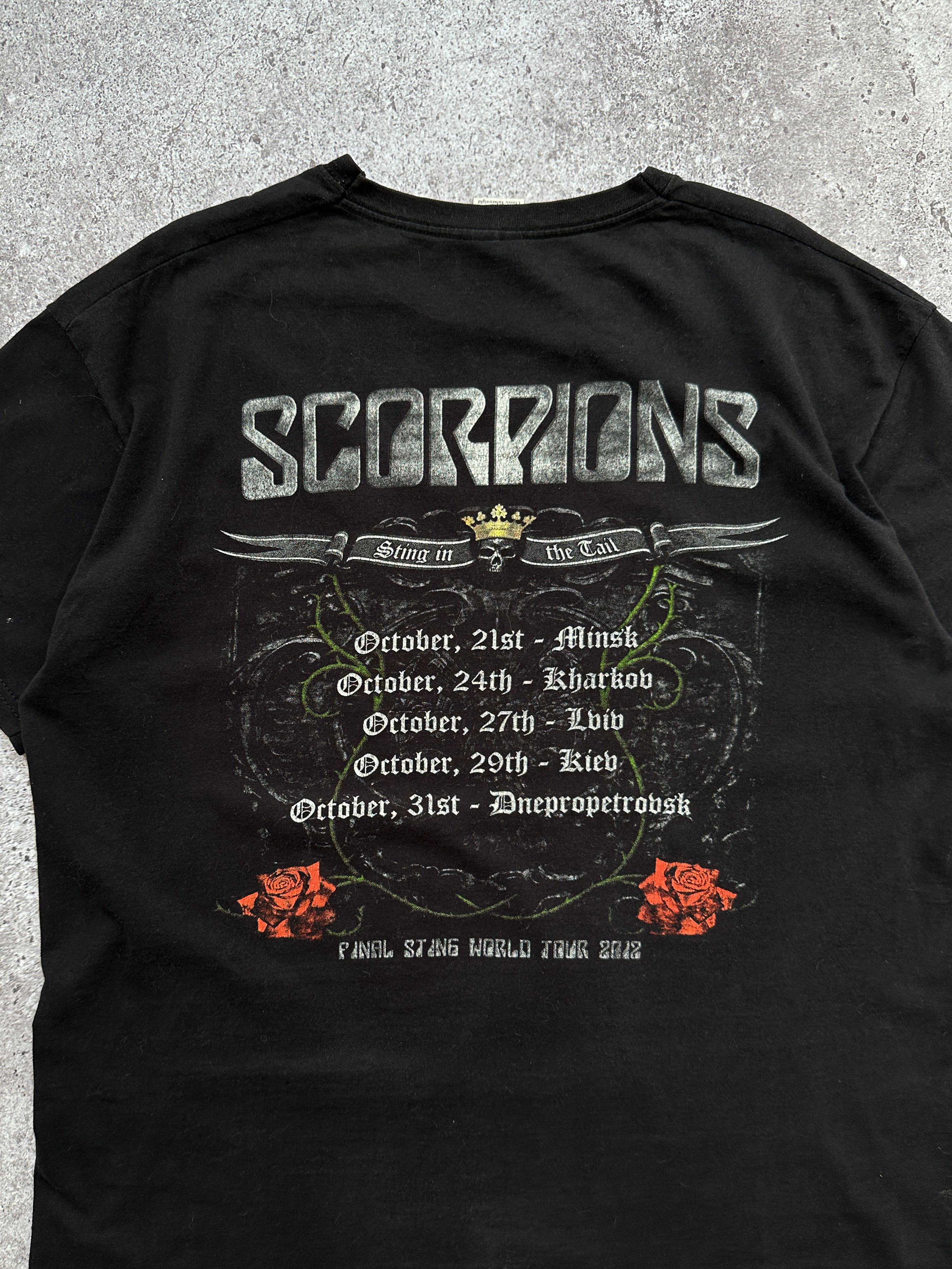 Band Tees Vintage 2002 Scorpions Band Tee Size US L / EU 52-54 / 3 - 4 Thumbnail