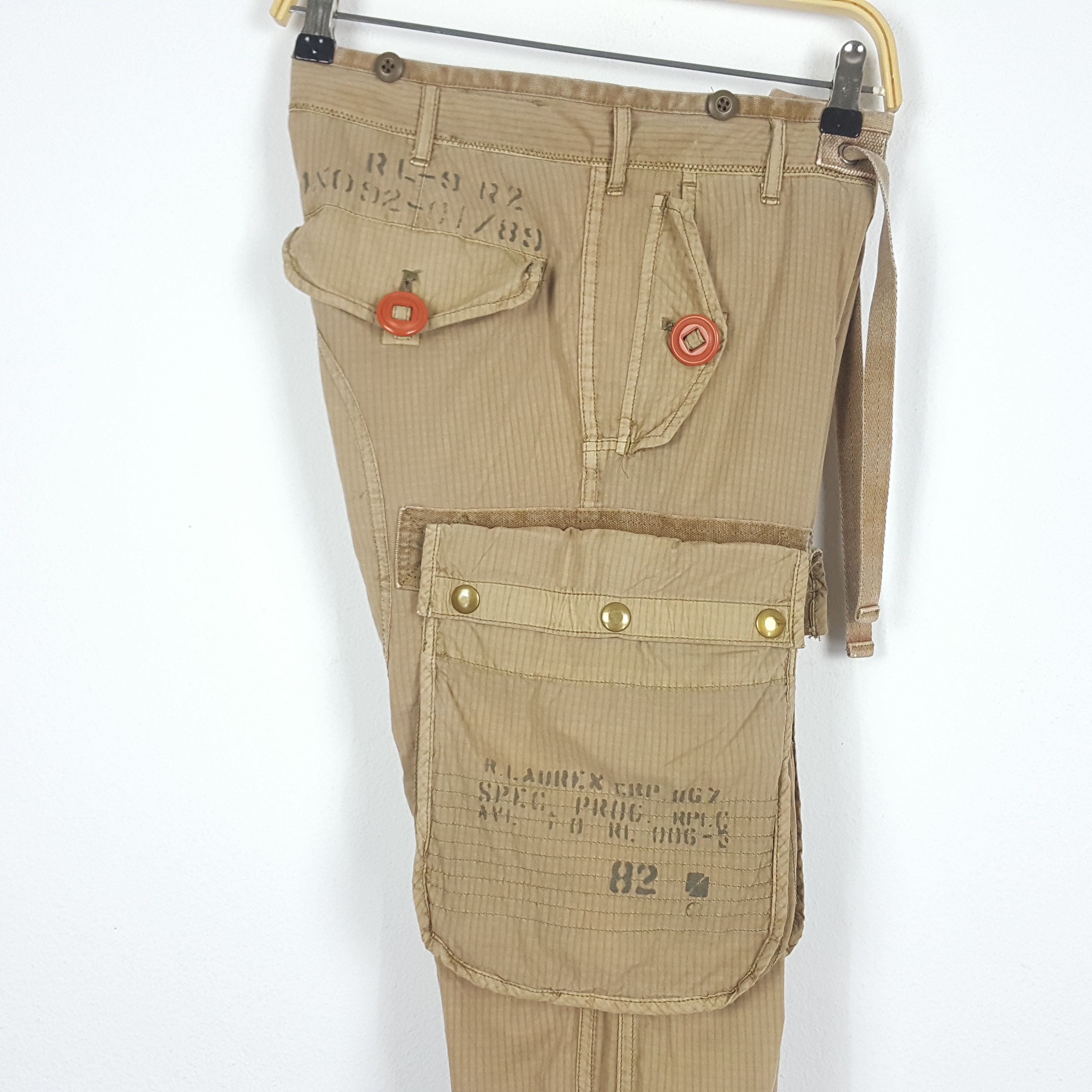 Polo Ralph Lauren × Vintage Vintage POLO by Ralph Lauren Cargo Pocket Outdoor Pants Size US 30 / EU 46 - 11 Thumbnail