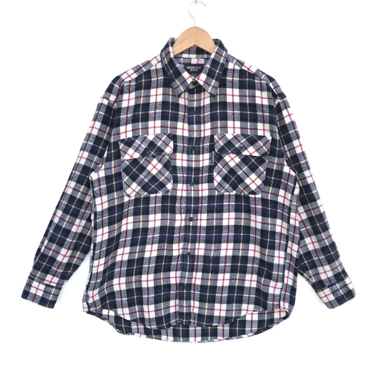 Flannel ❗️Michiko London❗️Flannel checkered buttom up Size US L / EU 52-54 / 3 - 1 Thumbnail