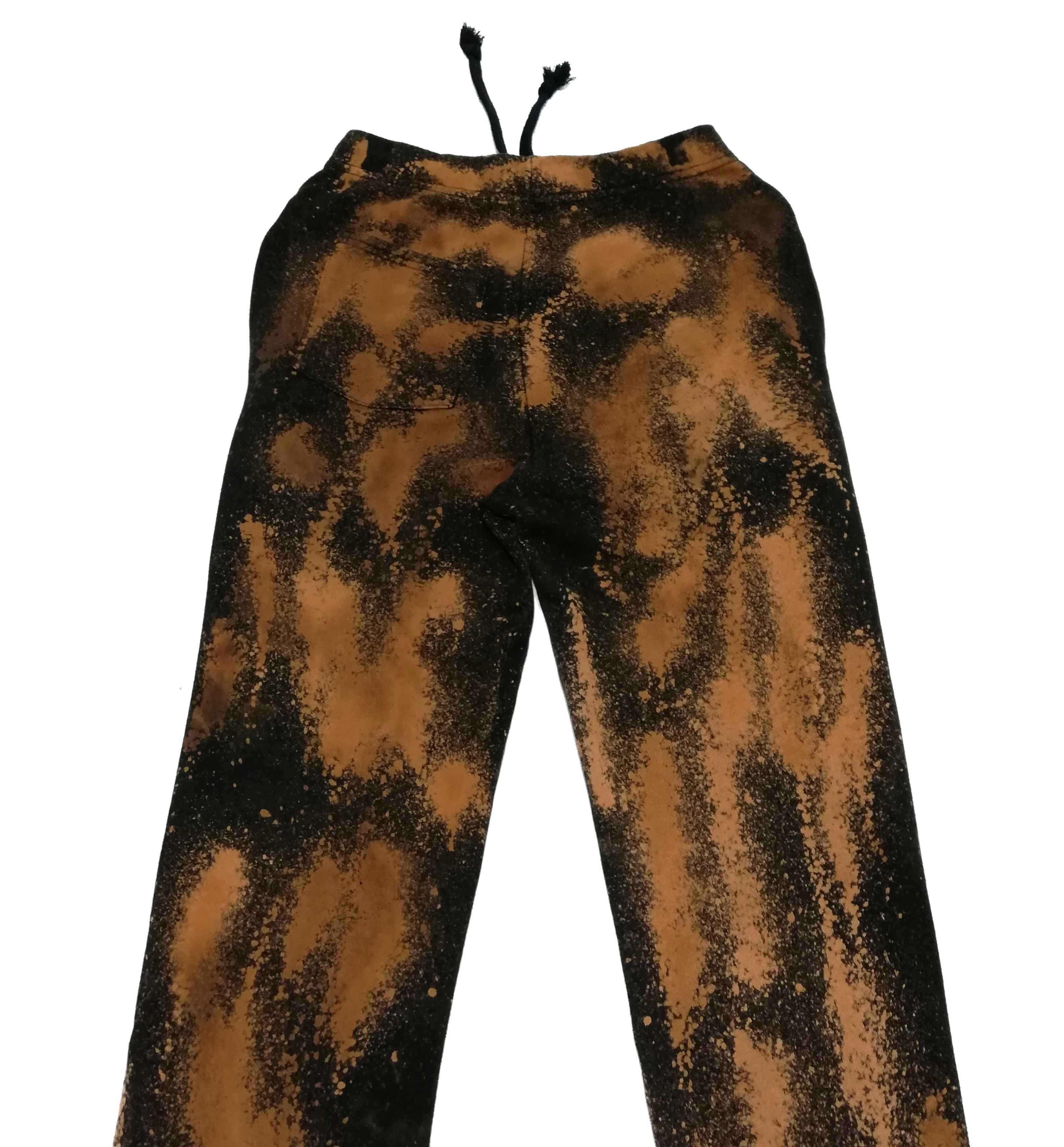 Chrome Hearts 🔥Dope! Chrome Hearts Cross Customized Asid Wash Sweatpants Size US 29 - 17 Thumbnail