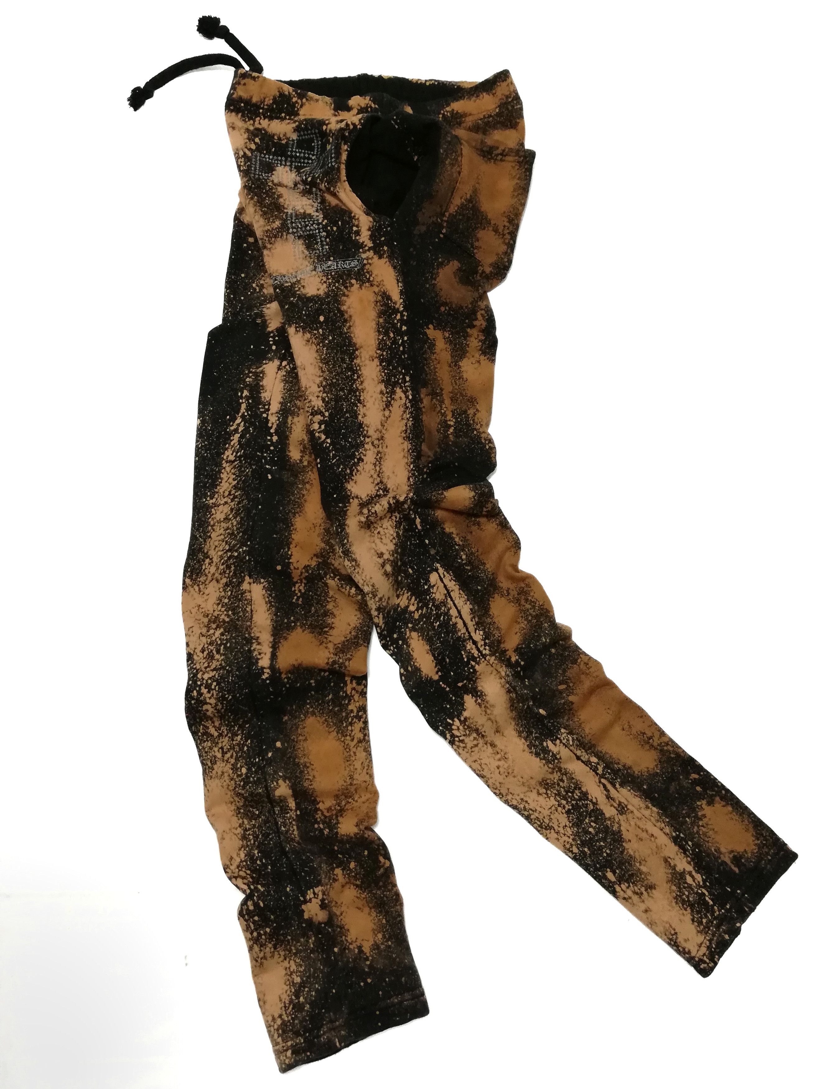 Chrome Hearts 🔥Dope! Chrome Hearts Cross Customized Asid Wash Sweatpants Size US 29 - 8 Thumbnail