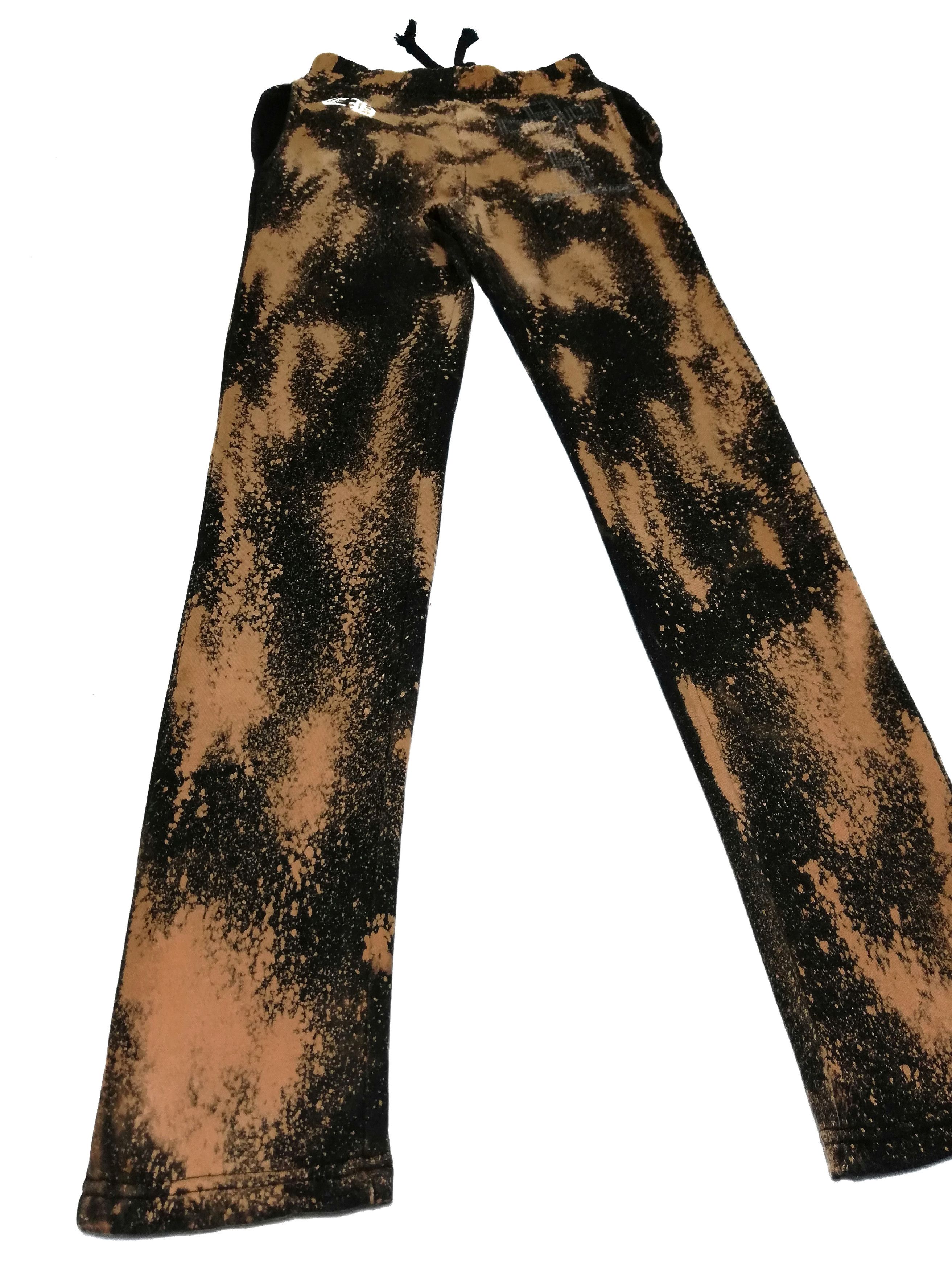 Chrome Hearts 🔥Dope! Chrome Hearts Cross Customized Asid Wash Sweatpants Size US 29 - 3 Thumbnail