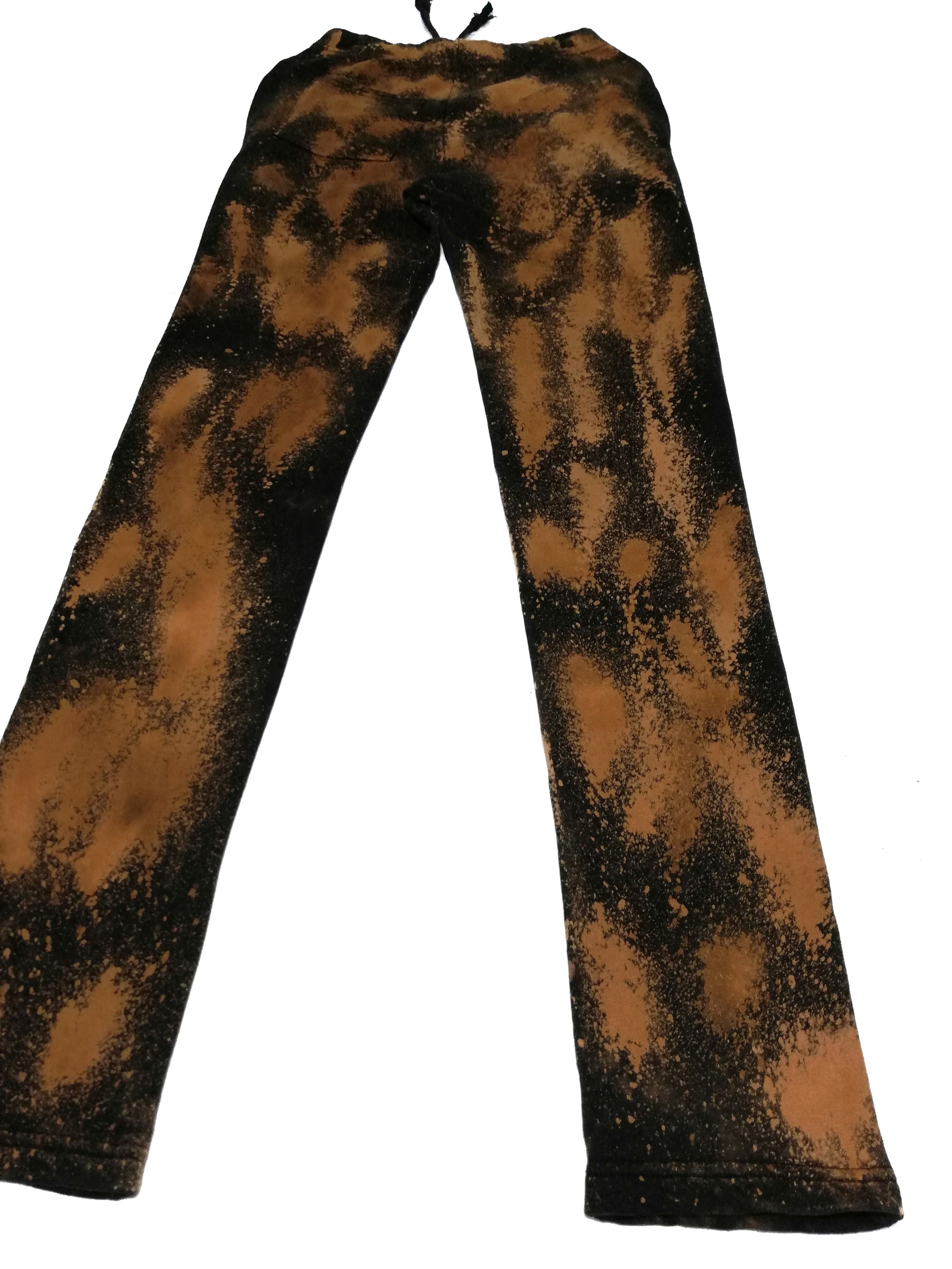 Chrome Hearts 🔥Dope! Chrome Hearts Cross Customized Asid Wash Sweatpants Size US 29 - 18 Thumbnail